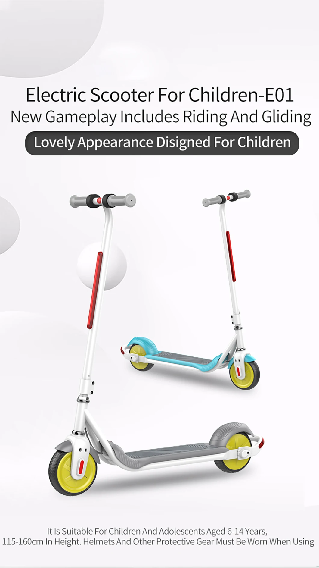 Cheap Mini E Scooter 2 Wheel Electric Scooters Kids Electric Scooter for Kids Children