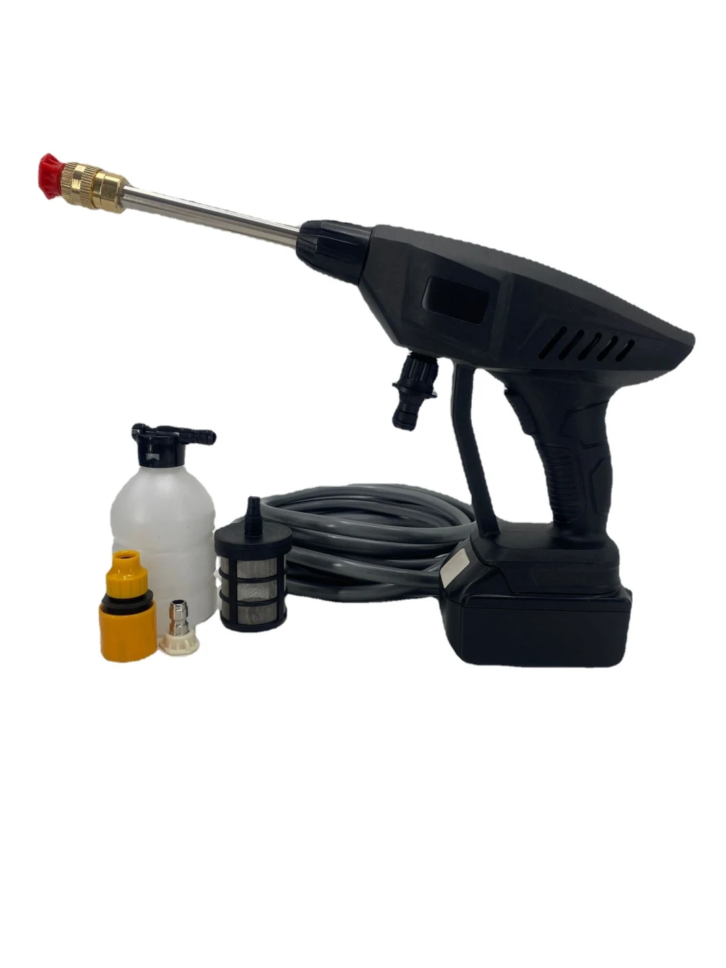 Car High Pressure Car Washing Gun Portable Water Gun Lithium Battery Car Washing Foam Gun