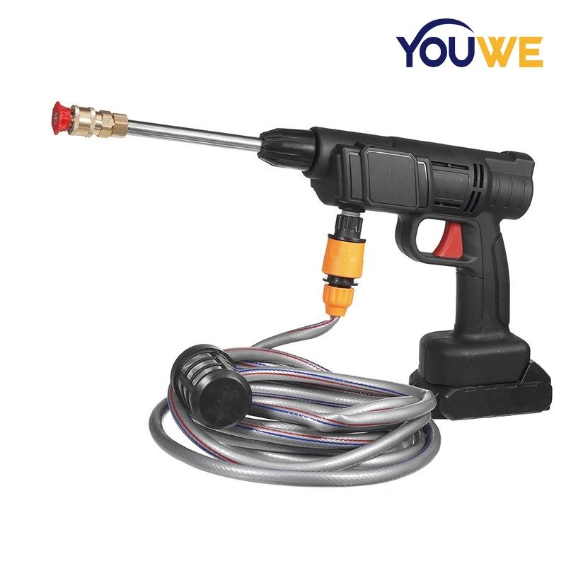 Cordless Electric High-Pressure Washer Rechargeable Auto Car Washing Spray Gun