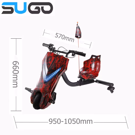 Chine Mini scooter électrique à 3 roues bon marché pour enfants et adultes Drift Scooter