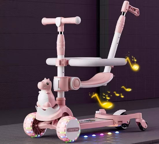 Hebei usine vendre bébé scooter jouet coulissant Kids fashion scooter pliant