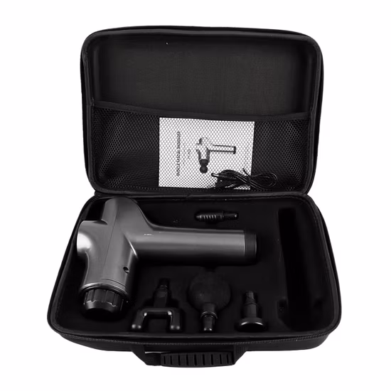 Vibration portative Thérapie sportive Corps Dos Nu Mini masseur corporel Percussion Bras rotatif Chaud Froid Tête chauffante Fascia Tissu profond Message musculaire Pistolet de massage