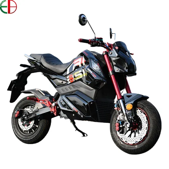 Accumos 2000W à 9000W Moto de course électrique adulte à deux roues